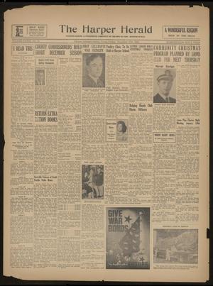 Primary view of object titled 'The Harper Herald (Harper, Tex.), Vol. 28, No. 51, Ed. 1 Friday, December 17, 1943'.