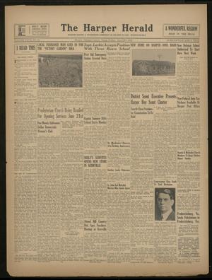 Primary view of object titled 'The Harper Herald (Harper, Tex.), Vol. 27, No. 24, Ed. 1 Friday, June 12, 1942'.