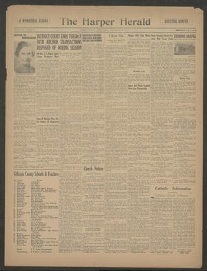 Primary view of object titled 'The Harper Herald (Harper, Tex.), Vol. 26, No. 36, Ed. 1 Friday, September 5, 1941'.