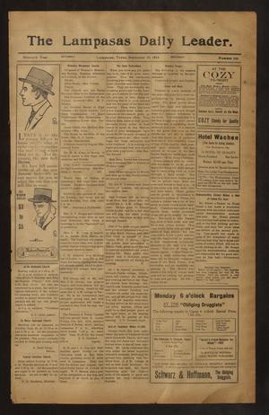 The Lampasas Daily Leader. (Lampasas, Tex.), Vol. 11, No. 168, Ed. 1 Saturday, September 19, 1914