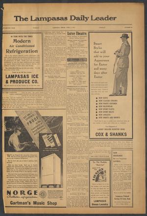 The Lampasas Daily Leader (Lampasas, Tex.), Vol. 32, No. 23, Ed. 1 Tuesday, April 2, 1935