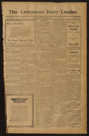 The Lampasas Daily Leader. (Lampasas, Tex.), Vol. 10, No. 126, Ed. 1 Friday, August 1, 1913