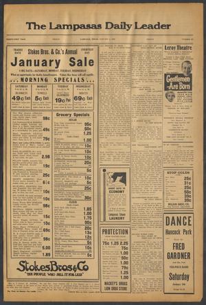 The Lampasas Daily Leader (Lampasas, Tex.), Vol. 31, No. 257, Ed. 1 Friday, January 4, 1935