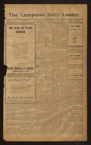 The Lampasas Daily Leader. (Lampasas, Tex.), Vol. 9, No. 3491, Ed. 1 Wednesday, March 5, 1913