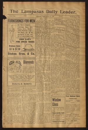 The Lampasas Daily Leader. (Lampasas, Tex.), Vol. 3, No. 806, Ed. 1 Friday, October 12, 1906
