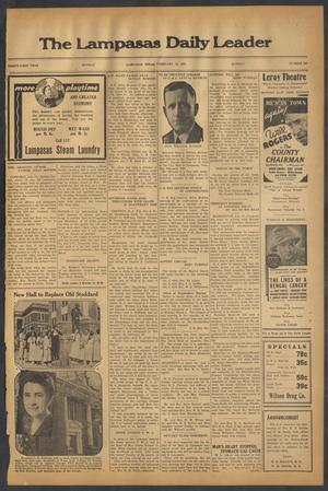 The Lampasas Daily Leader (Lampasas, Tex.), Vol. 31, No. 295, Ed. 1 Monday, February 18, 1935