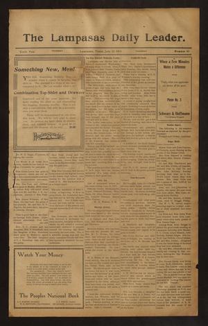 The Lampasas Daily Leader. (Lampasas, Tex.), Vol. 10, No. 83, Ed. 1 Thursday, June 12, 1913