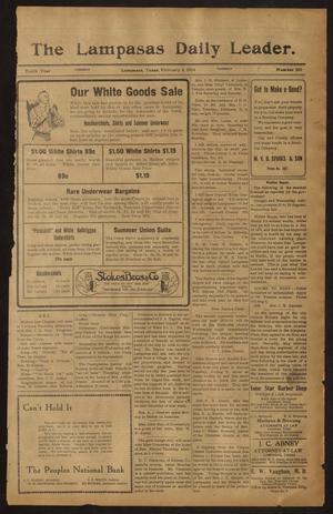 The Lampasas Daily Leader. (Lampasas, Tex.), Vol. 10, No. 283, Ed. 1 Tuesday, February 3, 1914