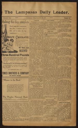 The Lampasas Daily Leader. (Lampasas, Tex.), Vol. 11, No. 221, Ed. 1 Friday, November 20, 1914