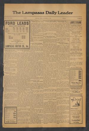 The Lampasas Daily Leader (Lampasas, Tex.), Vol. 31, No. 166, Ed. 1 Monday, September 17, 1934