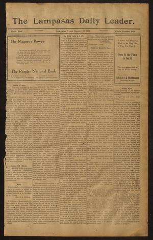 The Lampasas Daily Leader. (Lampasas, Tex.), Vol. 9, No. 3456, Ed. 1 Thursday, January 23, 1913