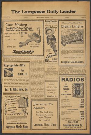The Lampasas Daily Leader (Lampasas, Tex.), Vol. 31, No. 243, Ed. 1 Tuesday, December 18, 1934
