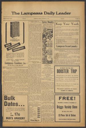 The Lampasas Daily Leader (Lampasas, Tex.), Vol. 32, No. 218, Ed. 1 Monday, November 18, 1935