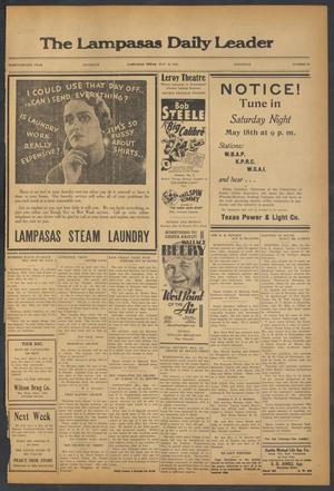 The Lampasas Daily Leader (Lampasas, Tex.), Vol. 32, No. 63, Ed. 1 Saturday, May 18, 1935
