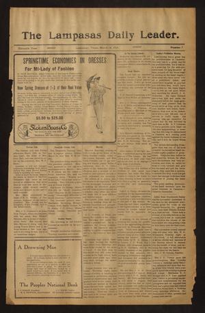 The Lampasas Daily Leader. (Lampasas, Tex.), Vol. 11, No. 7, Ed. 1 Monday, March 16, 1914