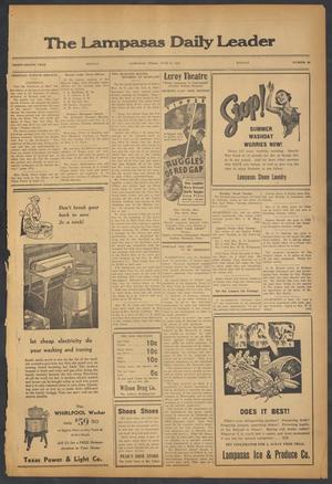 The Lampasas Daily Leader (Lampasas, Tex.), Vol. 32, No. 88, Ed. 1 Monday, June 17, 1935