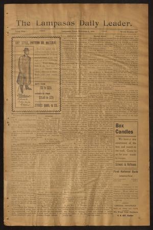 The Lampasas Daily Leader. (Lampasas, Tex.), Vol. 3, No. 824, Ed. 1 Friday, November 2, 1906