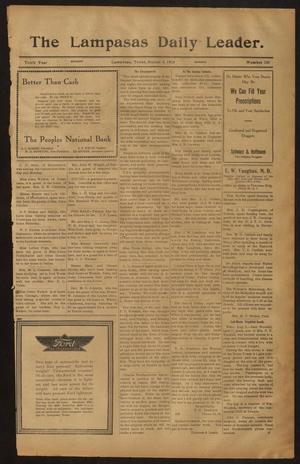 The Lampasas Daily Leader. (Lampasas, Tex.), Vol. 10, No. 128, Ed. 1 Monday, August 4, 1913