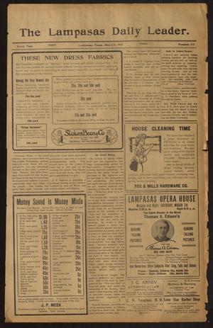 The Lampasas Daily Leader. (Lampasas, Tex.), Vol. 10, No. 310, Ed. 1 Friday, March 6, 1914
