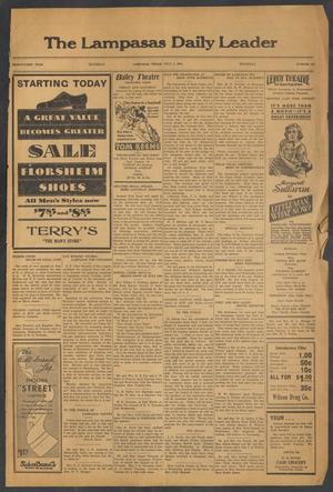 The Lampasas Daily Leader (Lampasas, Tex.), Vol. 31, No. 103, Ed. 1 Thursday, July 5, 1934