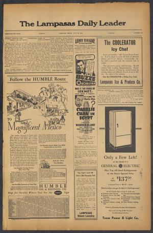 The Lampasas Daily Leader (Lampasas, Tex.), Vol. 32, No. 118, Ed. 1 Tuesday, July 23, 1935