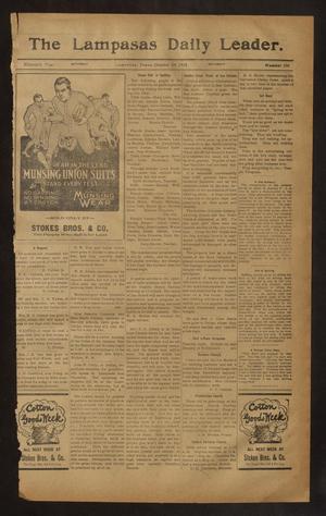 The Lampasas Daily Leader. (Lampasas, Tex.), Vol. 11, No. 198, Ed. 1 Saturday, October 24, 1914