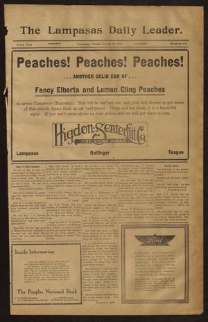 The Lampasas Daily Leader. (Lampasas, Tex.), Vol. 10, No. 136, Ed. 1 Wednesday, August 13, 1913