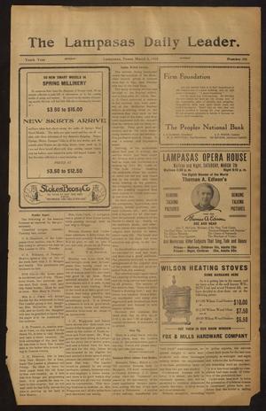 The Lampasas Daily Leader. (Lampasas, Tex.), Vol. 10, No. 306, Ed. 1 Monday, March 2, 1914