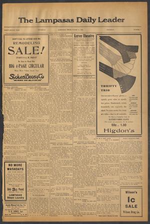 The Lampasas Daily Leader (Lampasas, Tex.), Vol. 32, No. 7, Ed. 1 Thursday, March 14, 1935