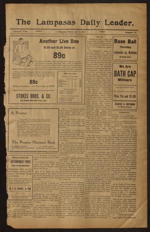 The Lampasas Daily Leader. (Lampasas, Tex.), Vol. 11, No. 104, Ed. 1 Tuesday, July 7, 1914
