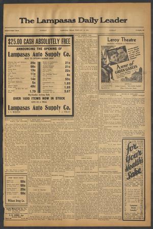 The Lampasas Daily Leader (Lampasas, Tex.), Vol. 31, No. 290, Ed. 1 Tuesday, February 12, 1935