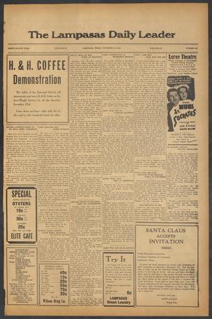 The Lampasas Daily Leader (Lampasas, Tex.), Vol. 32, No. 220, Ed. 1 Wednesday, November 20, 1935