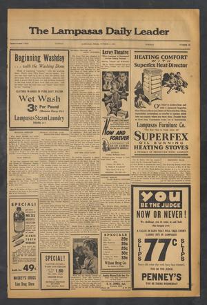 The Lampasas Daily Leader (Lampasas, Tex.), Vol. 31, No. 185, Ed. 1 Tuesday, October 9, 1934
