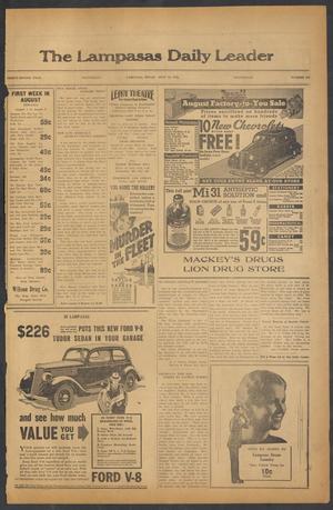 The Lampasas Daily Leader (Lampasas, Tex.), Vol. 32, No. 125, Ed. 1 Wednesday, July 31, 1935