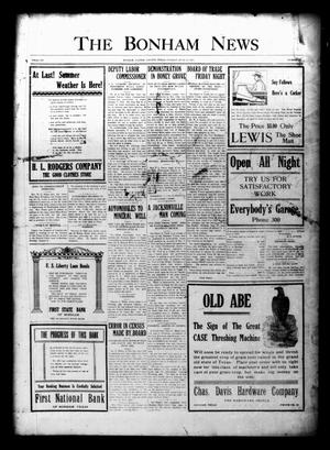 The Bonham News (Bonham, Tex.), Vol. 52, No. 15, Ed. 1 Tuesday, June 12, 1917