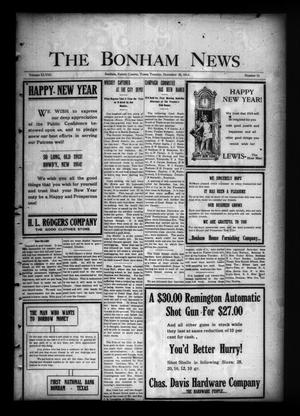 The Bonham News (Bonham, Tex.), Vol. 48, No. 72, Ed. 1 Tuesday, December 30, 1913