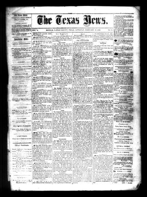 The Texas News. (Bonham, Tex.), Vol. 3, No. 21, Ed. 1 Saturday, February 20, 1869