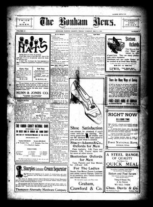 The Bonham News. (Bonham, Tex.), Vol. 45, No. 2, Ed. 1 Tuesday, May 3, 1910