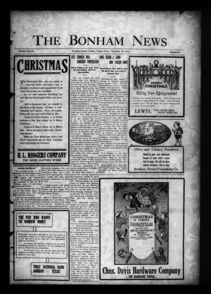 The Bonham News (Bonham, Tex.), Vol. 48, No. 69, Ed. 1 Friday, December 19, 1913