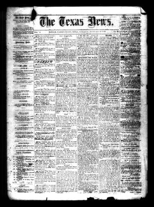 Primary view of object titled 'The Texas News. (Bonham, Tex.), Vol. 3, No. 20, Ed. 1 Saturday, February 13, 1869'.