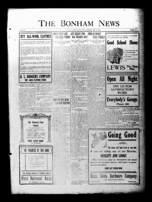 The Bonham News (Bonham, Tex.), Vol. 52, No. 45, Ed. 1 Tuesday, September 25, 1917