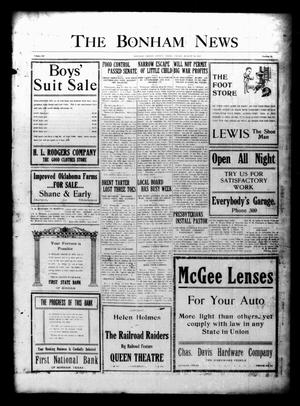 The Bonham News (Bonham, Tex.), Vol. 52, No. 32, Ed. 1 Friday, August 10, 1917