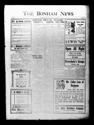The Bonham News (Bonham, Tex.), Vol. 52, No. 48, Ed. 1 Friday, October 5, 1917