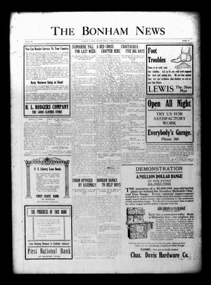 The Bonham News (Bonham, Tex.), Vol. 52, No. 10, Ed. 1 Friday, May 25, 1917