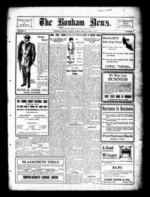 The Bonham News. (Bonham, Tex.), Vol. 44, No. 97, Ed. 1 Friday, April 1, 1910