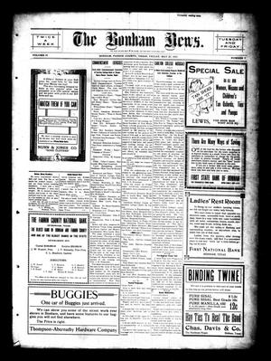The Bonham News. (Bonham, Tex.), Vol. 45, No. 9, Ed. 1 Friday, May 27, 1910