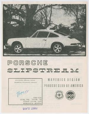 Porsche Slipstream, Volume 11, Number 4, May 1972
