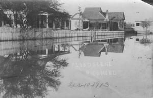 [1913 flood in Richmond, Texas]