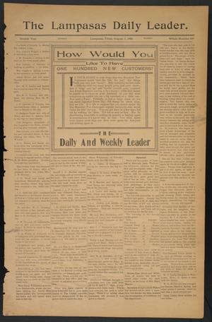 The Lampasas Daily Leader. (Lampasas, Tex.), Vol. 2, No. 439, Ed. 1 Monday, August 7, 1905