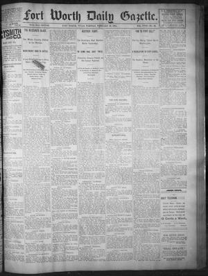 Fort Worth Daily Gazette. (Fort Worth, Tex.), Vol. 18, No. 82, Ed. 1, Tuesday, February 13, 1894